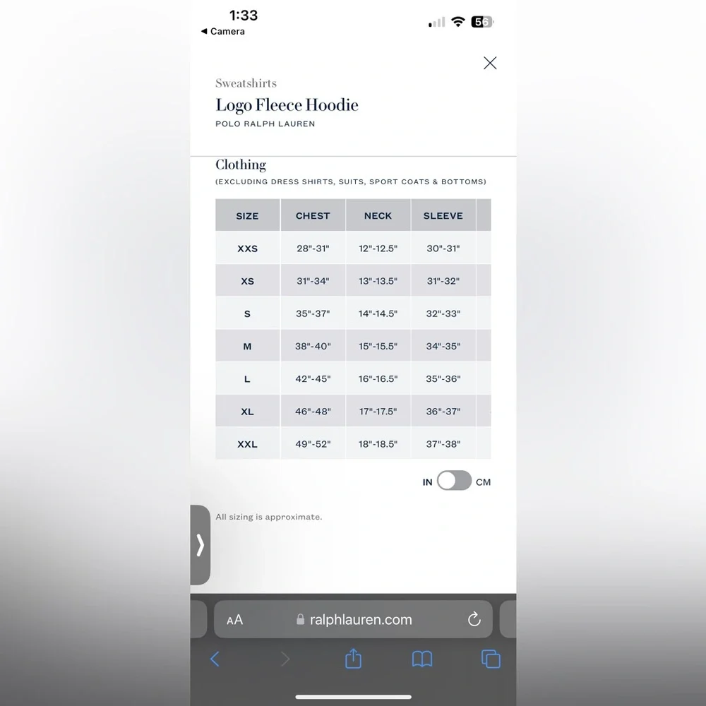 Ralph Lauren Men’s Graphic Hoodie Sweater Medium With Pockets Brand New - Picture 6 of 7